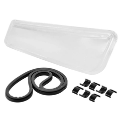 LENTE DO FAROL AUXILIAR DO VOLVO LADO ESQUERDO - FALT36A-E-DIP