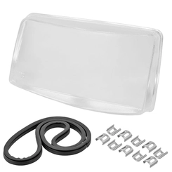 LENTE DO FAROL PRINCIPAL DO MAN E VOLKSWAGEN LADO ESQUERDO - FALT42A-E-DIP
