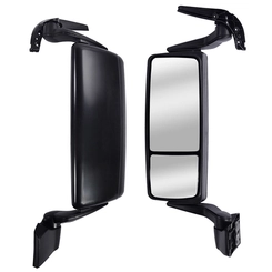 RETROVISOR DE MANOBRA COM DESEMBAÇADOR ELÉTRICO E RETROVISOR AUXILIAR COM MÓDULO DO MAN E VOLKSWAGEN LADO ESQUERDO - RETR25A-E-DIP