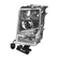 FAROL PRINCIPAL DE LÂMPADA E CHICOTE COM CONECTOR DE 9 VIAS REDONDO DO VOLVO LADO ESQUERDO - FARO21A-E-DIP