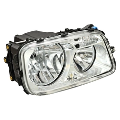 FAROL PRINCIPAL DUPLO COM LENTE DE VIDRO DO MERCEDES BENZ LADO DIREITO - FARO44A-D-DIP
