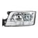 FAROL PRINCIPAL DUPLO COM SUPORTE E SEM MOTOR DE CONECTOR PARA DRL NA MEIA LUZ DO MAN E VOLKSWAGEN LADO ESQUERDO - FARO42A-E-DIP