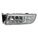 FAROL AUXILIAR DUPLO DE MILHA E NEBLINA PARA CONECTOR DE 4 VIAS DO MAN E VOLKSWAGEN LADO ESQUERDO - FARO43A-E-DIP