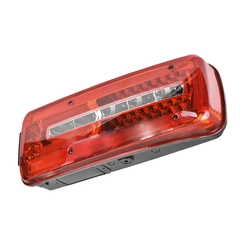 LANTERNA TRASEIRA SEM VIGIA DE LED COM CONECTOR DE 6 VIAS DO VOLKSWAGEN MAN E DAF LADO DIREITO - LANT167A-D-DIP