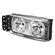 FAROL PRINCIPAL DUPLO FOCO PARA CONECTOR DE 4 VIAS DO IVECO LADO ESQUERDO - FARO74A-E-DIP