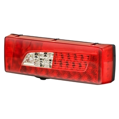 LANTERNA TRASEIRA SEM VIGIA COM SIRENE DE RÉ LED E CONECTOR DE 7 VIAS DO SCANIA LADO DIREITO - LANT105A-D-DIP