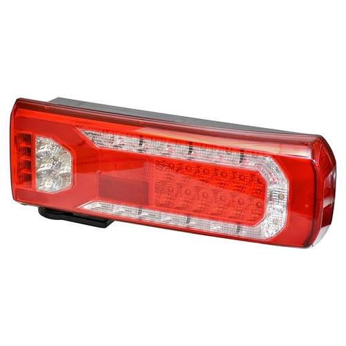 LANTERNA TRASEIRA DE LED SEM VIGIA COM SIRENE DE RÉ E CONECTOR DE 7 VIAS DO MERCEDES BENZ LADO DIREITO - LANT210A-D-DIP