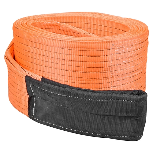 CINTA REBOCADORA PLANA DE 100T X 6M X 300MM LARANJA - CINT65-LJ-DIP