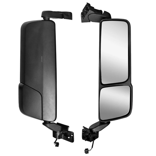 RETROVISOR DE MANOBRA DE BRAÇO CURTO COM RETROVISOR AUXILIAR E DESEMBAÇADOR ELÉTRICO DO MERCEDES BENZ LADO DIREITO - RETR51A-D-DIP