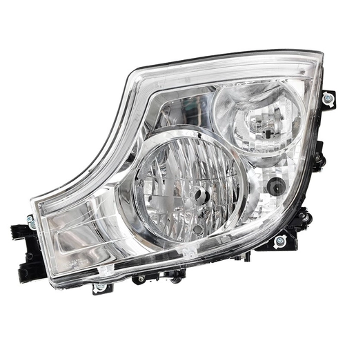 FAROL PRINCIPAL COMPLETO COM LUZ DIURNA CONECTOR DE 6 VIAS E COM SETA SEPARADA DO MERCEDES BENZ LADO ESQUERDO - FARO90A-E-DIP
