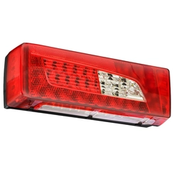 LANTERNA TRASEIRA COM VIGIA LED E CONECTOR DE 7 VIAS DO SCANIA LADO ESQUERDO - LANT105A-E-DIP
