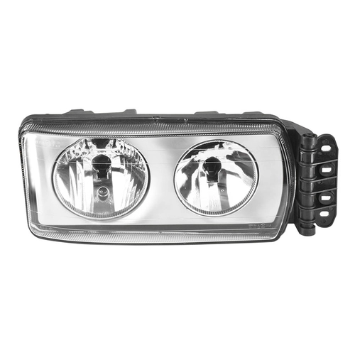 FAROL PRINCIPAL DE LÂMPADA PARA CONECTOR DE 5 VIAS DO IVECO LADO DIREITO - FARO28B-D-DIP