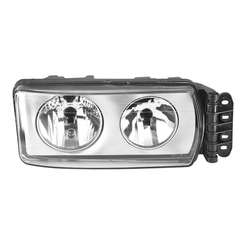 FAROL PRINCIPAL DE LÂMPADA PARA CONECTOR DE 5 VIAS DO IVECO LADO DIREITO - FARO28B-D-DIP