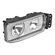 FAROL PRINCIPAL DE LÂMPADA PARA CONECTOR DE 5 VIAS DO IVECO LADO DIREITO - FARO28B-D-DIP