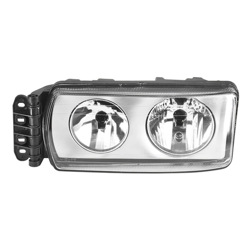 FAROL PRINCIPAL DE LÂMPADA PARA CONECTOR DE 5 VIAS DO IVECO LADO ESQUERDO - FARO28B-E-DIP