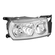 FAROL PRINCIPAL DE LÂMPADA SEM MEIA LUZ DO SCANIA LADO DIREITO - FARO35B-D-DIP
