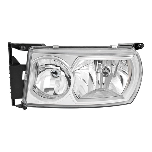 FAROL PRINCIPAL DE LÂMPADA SEM MEIA LUZ PARA CONECTOR DE 4 VIAS DO SCANIA LADO ESQUERDO - FARO35B-E-DIP