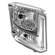 FAROL PRINCIPAL DE LÂMPADA COM DRL E CONECTOR DE 6 VIAS DO VOLVO LADO DIREITO - FARO64B-D-DIP