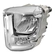 FAROL PRINCIPAL DE LÂMPADA COM DRL E CONECTOR DE 6 VIAS DO VOLVO LADO ESQUERDO - FARO64B-E-DIP