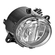FAROL AUXILIAR DE NEBLINA COM LENTE DE VIDRO E CONECTOR DE 2 VIAS DO MERCEDES BENZ LADO DIREITO - FARO79B-D-DIP