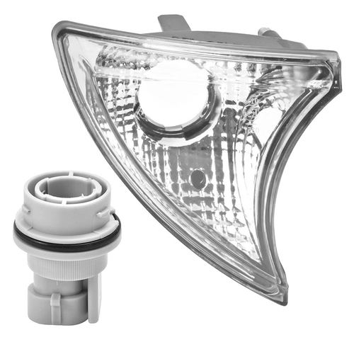 LANTERNA CRISTAL DO PISCA DIANTEIRA COM SOQUETE E LENTE DO IVECO LADO DIREITO - LANT26BDCR-DIP