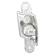 LANTERNA DO PISCA LATERAL SEM LÂMPADA PARA CONECTOR DE 2 VIAS DO DAF LADO ESQUERDO - LANT230A-E-DIP