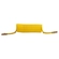 FLEXÍVEL AMARELO DE LIGAÇÃO CAVALO/CARRETA DO SISTEMA DE AR COM TRAMA DE 6500MM E M16 - FLEX04A-DIP