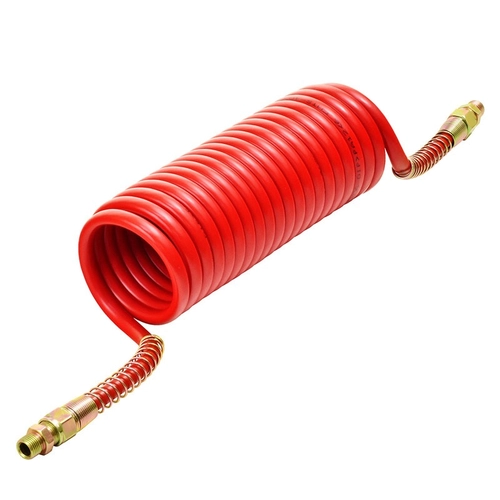 FLEXÍVEL VERMELHO DE LIGAÇÃO CAVALO/CARRETA DO SISTEMA DE AR COM TRAMA DE 5000MM E M16 - FLEX06A-DIP