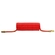 FLEXÍVEL VERMELHO DE LIGAÇÃO CAVALO/CARRETA DO SISTEMA DE AR COM TRAMA DE 5000MM E M16 - FLEX06A-DIP