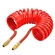 FLEXÍVEL VERMELHO DE LIGAÇÃO CAVALO/CARRETA DO SISTEMA DE AR COM TRAMA DE 5000MM E M16 - FLEX06A-DIP