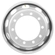 RODA DE AÇO SEM CÂMARA A DISCO DE 8.25X22.5 ESPESSURA DA CHAPA CENTRAL DE 13,00MM PARA PNEU 295 COM BICO - RODA01Q-DIP