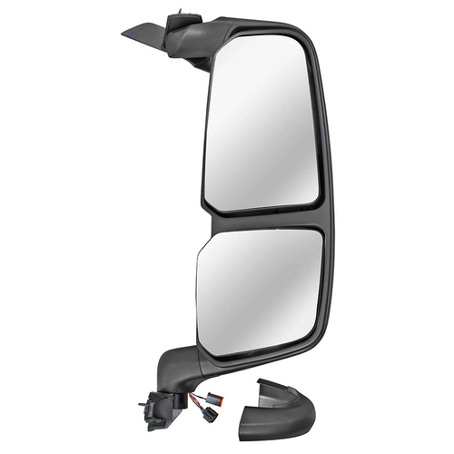 RETROVISOR DE MANOBRA ELÉTRICO COM RETROVISOR AUXILIAR E DESEMBAÇADOR DO IVECO LADO DIREITO - RETR56A-D-DIP