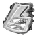 FAROL PRINCIPAL DE LÂMPADA COM DRL E CONECTOR DE 7 VIAS DO VOLVO LADO ESQUERDO - FARO131A-E-DIP