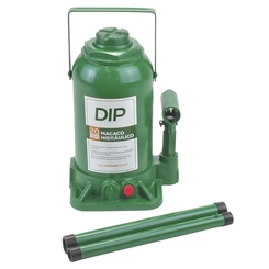 MACACO HIDRÁULICO MANUAL DE 20 TONELADAS COM REGULAGEM DE ALTURA COM MODELO DE GARRAFA - MACA13A-DIP