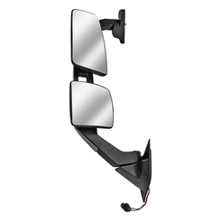 RETROVISOR DE MANOBRA ELÉTRICO COM RETROVISOR AUXILIAR E DESEMBAÇADOR DO VOLVO LADO ESQUERDO - RETR26A-E-DIP