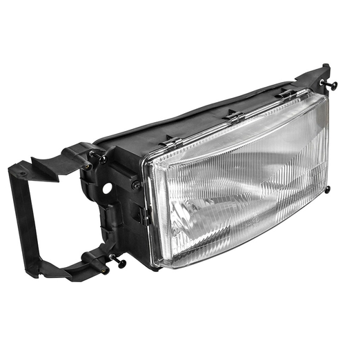FAROL PRINCIPAL COM SUPORTE PARA LANTERNA E PISCA DO SCANIA LADO DIREITO - FARO02B-D-DIP
