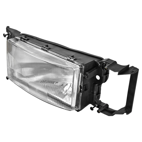 FAROL PRINCIPAL COM SUPORTE PARA LANTERNA E PISCA DO SCANIA LADO ESQUERDO - FARO02B-E-DIP