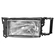 FAROL PRINCIPAL COM SUPORTE PARA LANTERNA E PISCA DO SCANIA LADO ESQUERDO - FARO02B-E-DIP