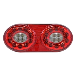LANTERNA MODULAR TRASEIRA DE CONECTOR E DE LED DA RANDON DO LADO DIREITO COM CHICOTE DE 5 VIAS - LANT69A-D-DIP