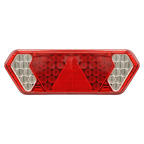 LANTERNA TRASEIRA COM 46 LEDS E CONECTOR DE 5 VIAS DAS CARRETAS GUERRA DO LADO DIREITO DE MODELO ORIGINAL - LANT43Q-D-DIP