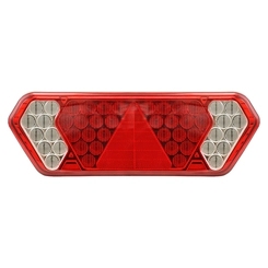 LANTERNA TRASEIRA COM 46 LEDS E CONECTOR DE 5 VIAS DAS CARRETAS GUERRA DO LADO DIREITO DE MODELO ORIGINAL - LANT43Q-D-DIP
