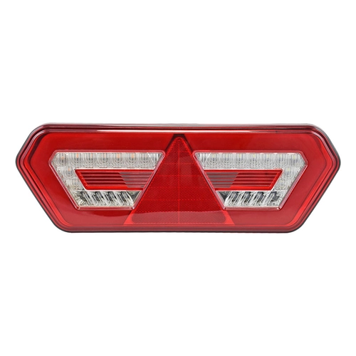 LANTERNA TRASEIRA DIAMOND III DE LED COM DIRECIONAL SEQUENCIAL DE CONECTOR DE 5 VIAS DA GUERRA LADO ESQUERDO - LANT76F-E-DIP
