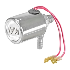 VÁLVULA SOLENÓIDE PARA BUZINA COM SAÍDA DE 8MM E DIÂMETRO DE 37MM - VALV91-DIP
