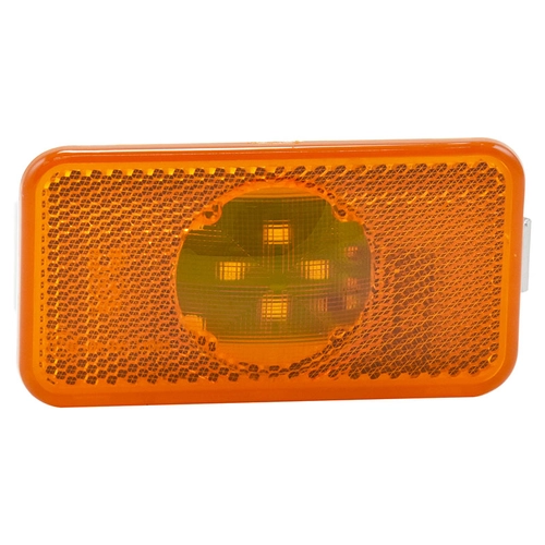 LANTERNA AMARELA DELIMITADORA PARA CONECTOR DE 2 VIAS E LED DO VOLVO - LANT104B-DIP