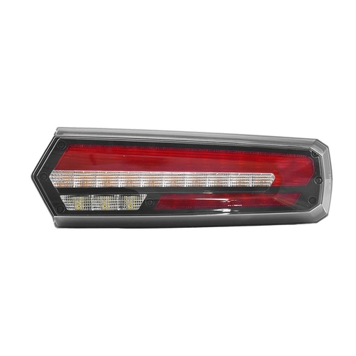 MÓDULO DA LANTERNA TRASEIRA DE LED COM UM CONECTOR DE 5 VIAS E TRÊS DE 2 VIAS DAS CARRETAS LIBRELATO LADO DIREITO - LANT223-D-DIP