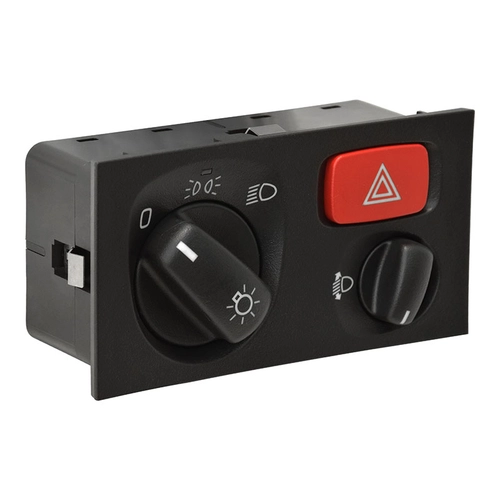 INTERRUPTOR DE ACIONAMENTO DO FAROL PRINCIPAL E PISCA ALERTA DO SCANIA COM REGULAGEM DE FOCO - INTE46A-DIP