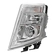 FAROL PRINCIPAL COMPLETO PISCA E FAROL DE LÂMPADA COM DRL DE LED E DE 6 VIAS SEM LENTE ÓPTICA DO VOLVO LADO ESQUERDO - FARO40G-E-DIP