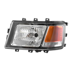 FAROL PRINCIPAL COM UM FOCO E CONECTOR DE 5 VIAS DO SCANIA LADO ESQUERDO - FARO143-E-DIP