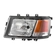 FAROL PRINCIPAL COM UM FOCO E CONECTOR DE 5 VIAS DO SCANIA LADO ESQUERDO - FARO143-E-DIP