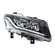FAROL PRINCIPAL DE LÂMPADA COM REGULAGEM DE ALTURA MANUAL E LUZ DIURNA SEM MÓDULO PARA CONECTOR DE 4 VIAS DO IVECO LADO DIREITO - FARO145-D-DIP